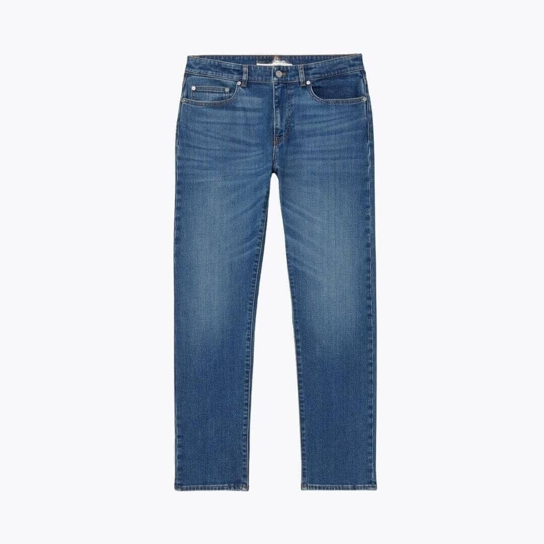 5-Pocket Slim Fit Indigo Jeans