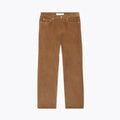 5-Pocket Straight Fit Velours-Trousers