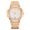 Annual Calendar Mondphase 5396R-011 Rose Gold White Dial