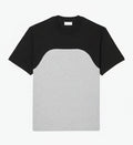 Cotton-Jersey T-SHIRT with Colour-Block Design