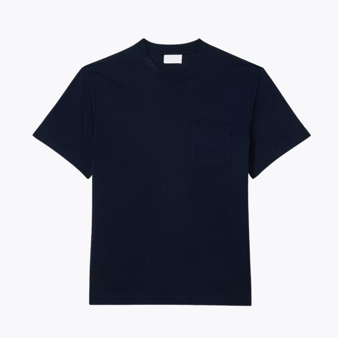 Cotton-T-Shirt with Chest Pocket