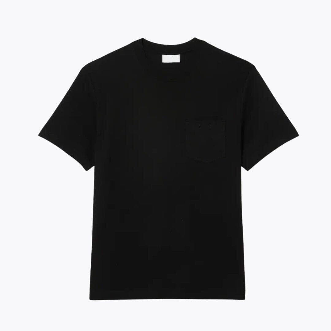 Cotton-T-Shirt with Chest Pocket