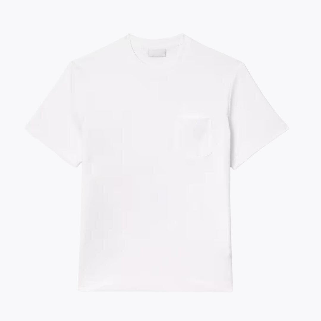 Cotton-T-Shirt with Chest Pocket