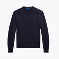 Cotton-Cashmere Crew Neck Sweater