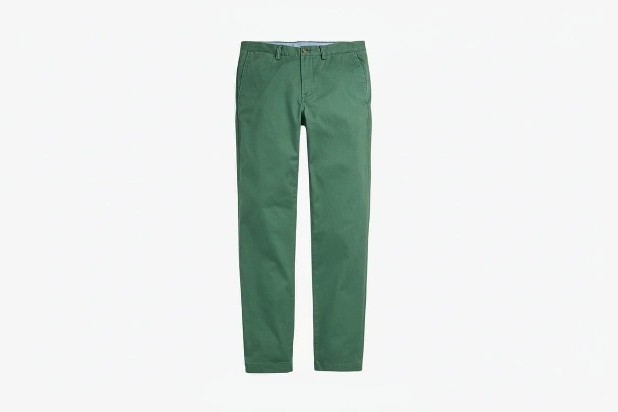 Bedford Chino-Trousers in Washed Cotton-Stretch