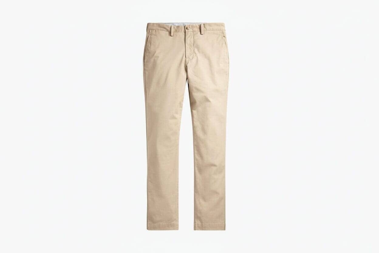 Bedford Chino-Trousers in Washed Cotton-Stretch
