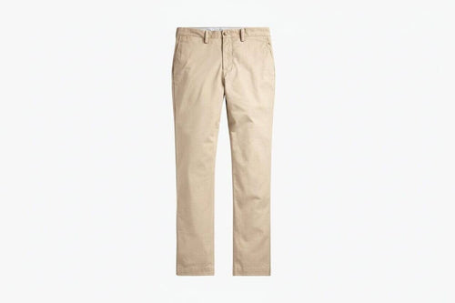 Bedford Chino-Trousers in Washed Cotton-Stretch