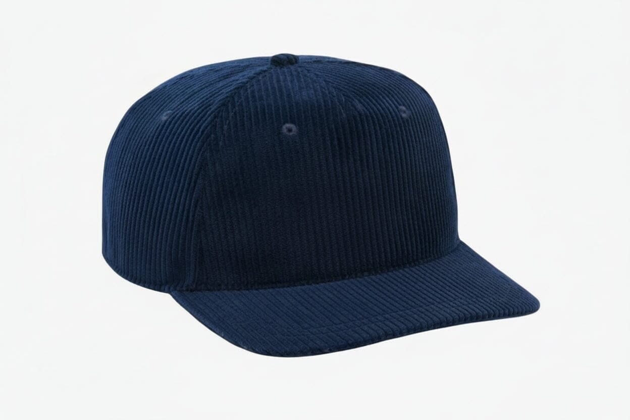Bestickte Golf-Cap in Cord