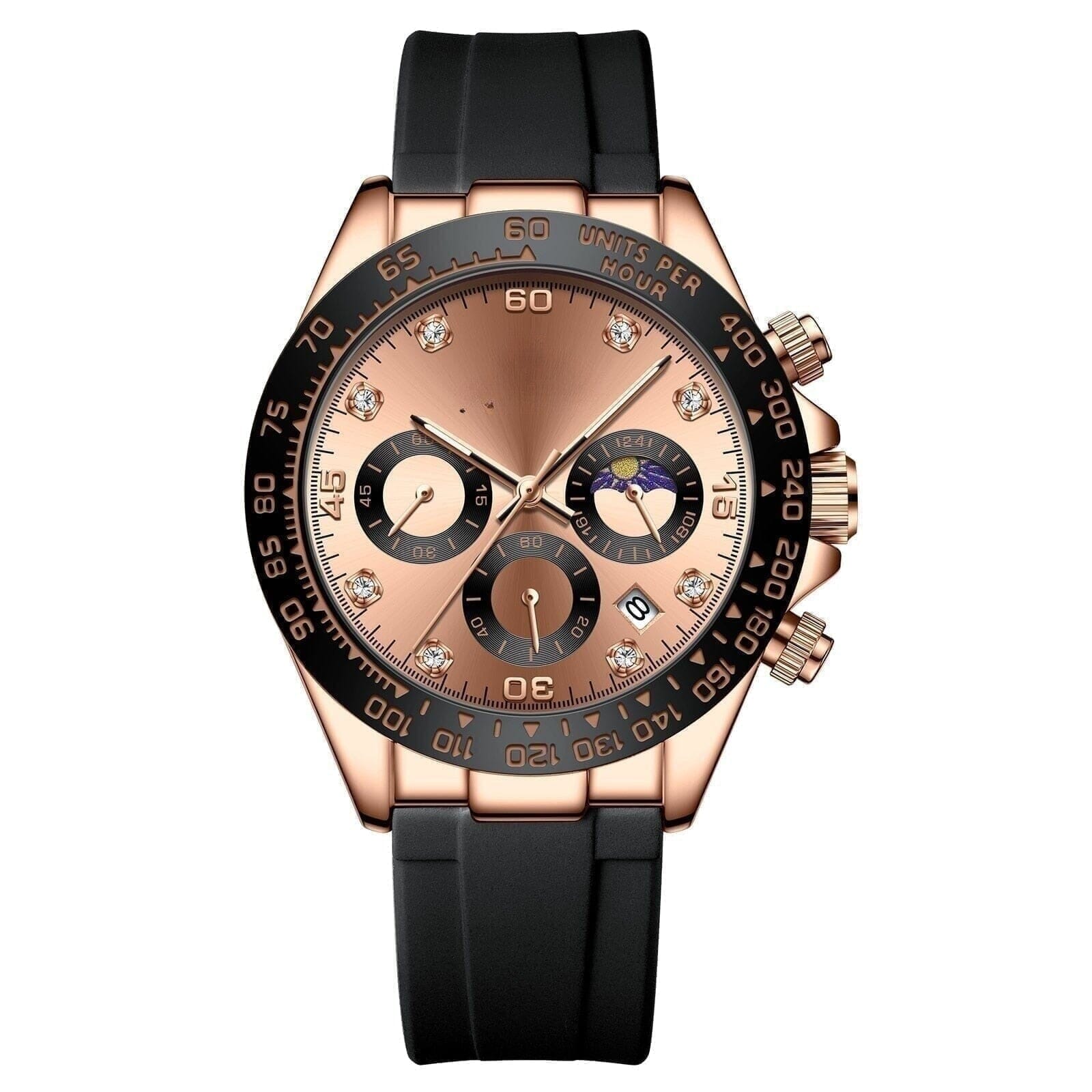 Chronograph with Date Display