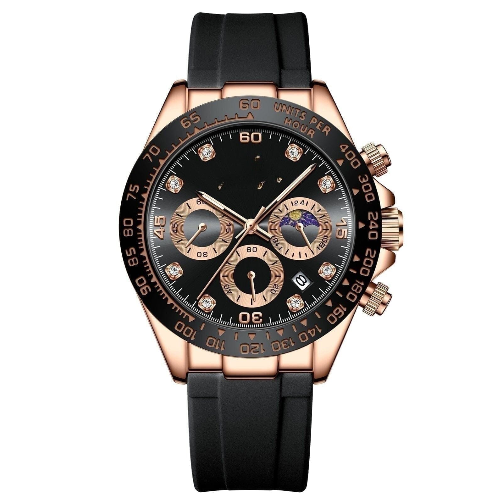 Chronograph with Date Display