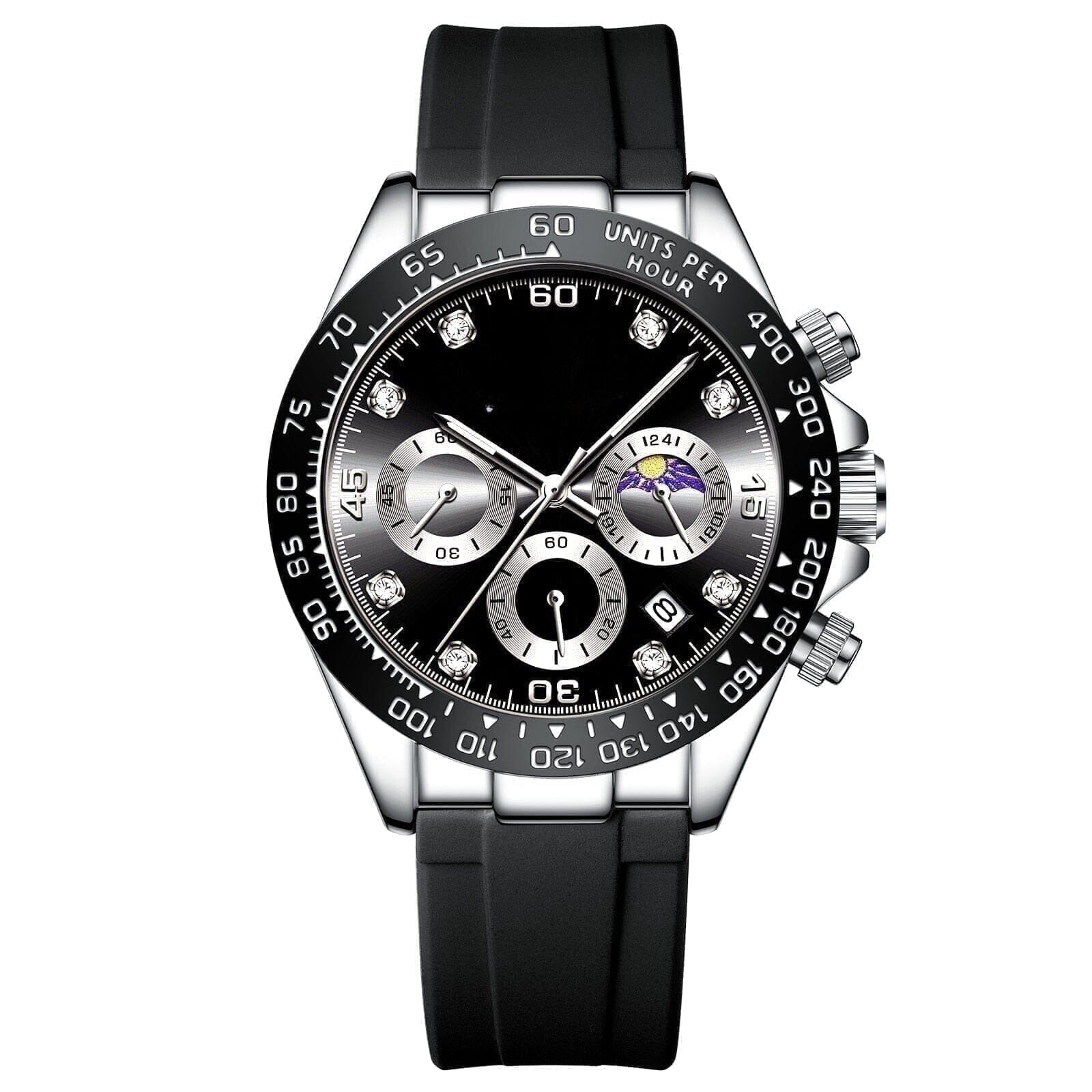 Chronograph with Date Display