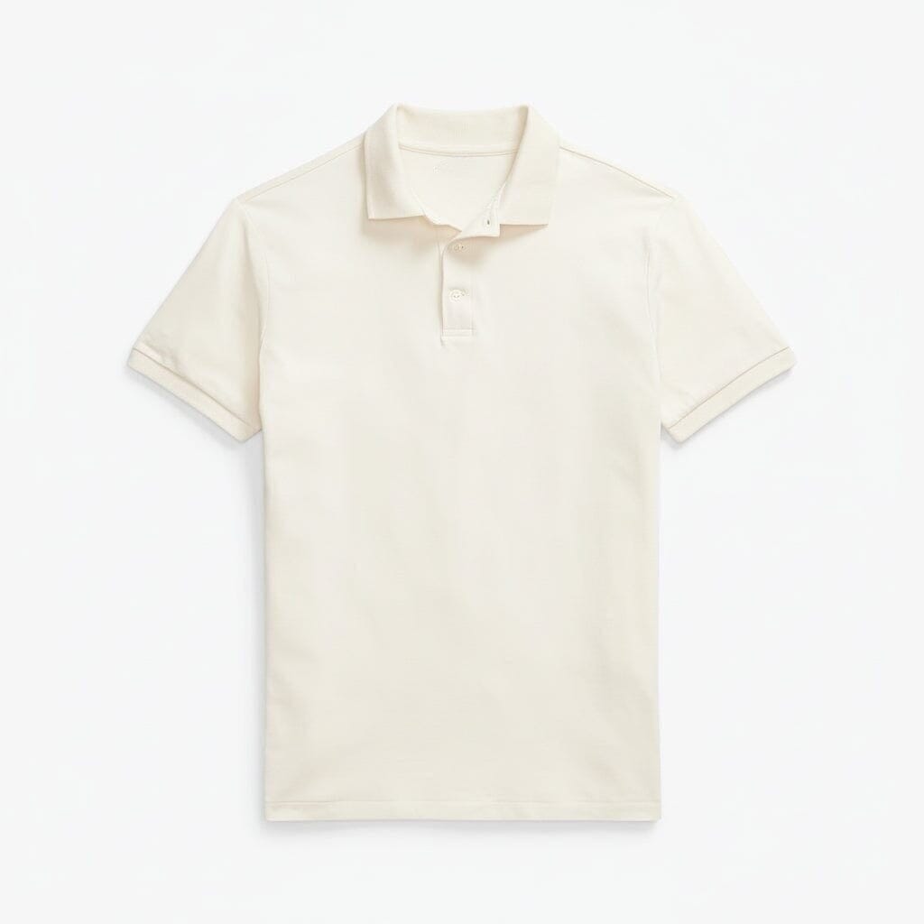Custom Slim Fit Stretch Mesh Polo-Shirt