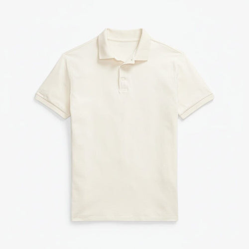 Custom Slim Fit Stretch Mesh Polo-Shirt