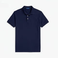 Custom Slim Fit Stretch Mesh Polo-Shirt
