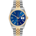 Datejust 16233 - Gold & Steel with Blue Dial 36mm