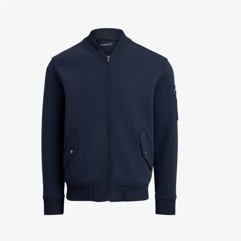 Double Knit Bomber Jacket
