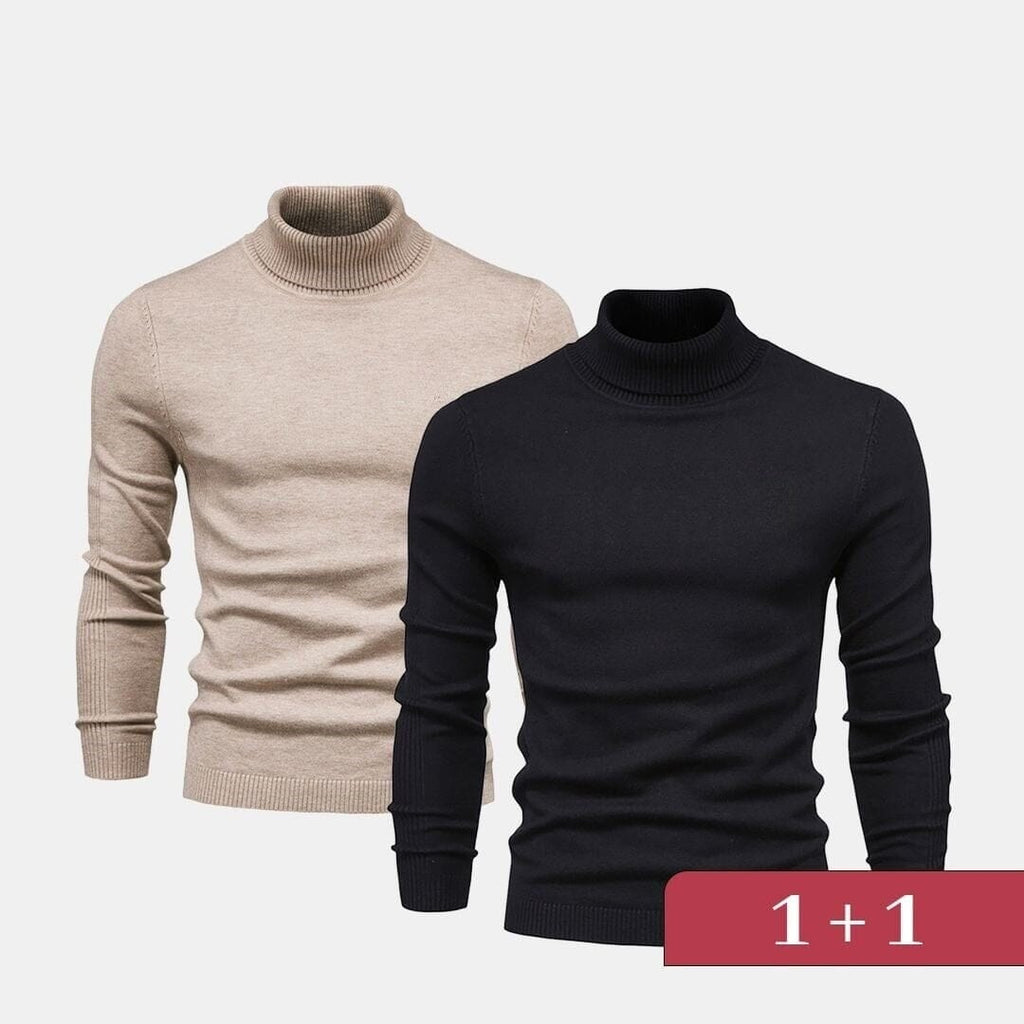 Double Elegance Turtleneck Sweater – Buy 1, Get 1 Free