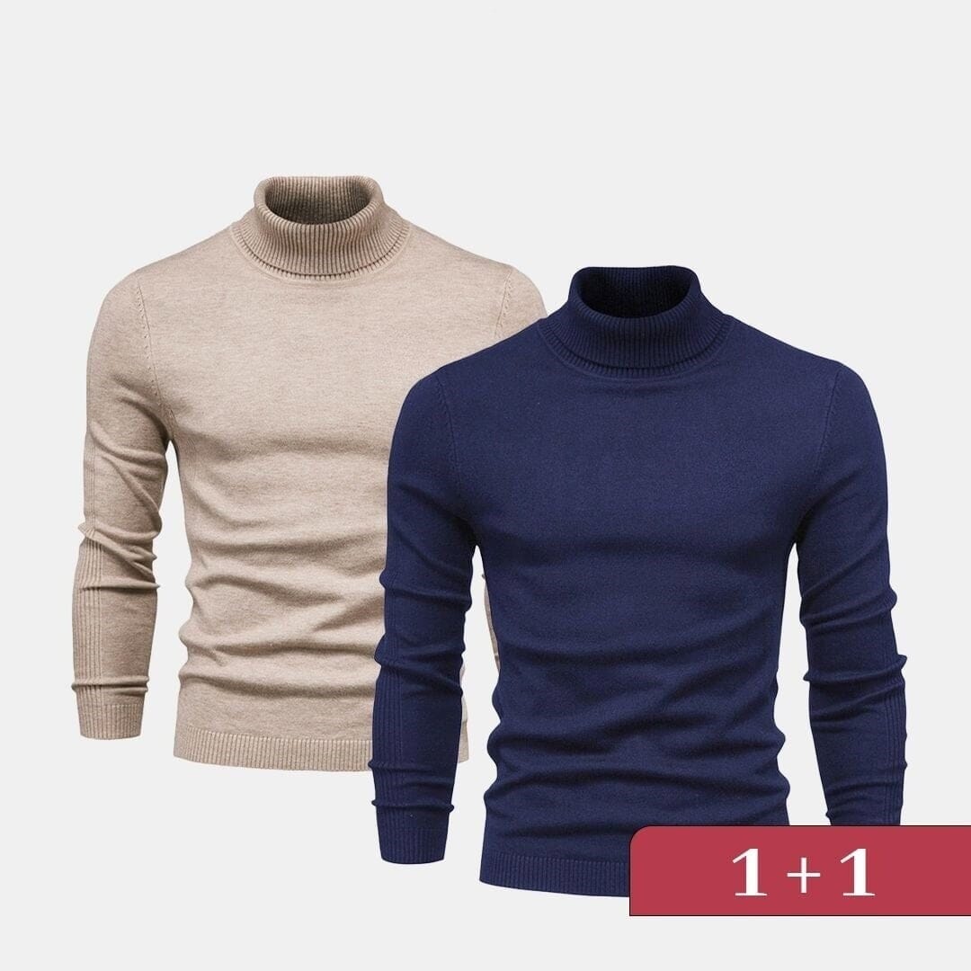 Double Elegance Turtleneck Sweater – Buy 1, Get 1 Free