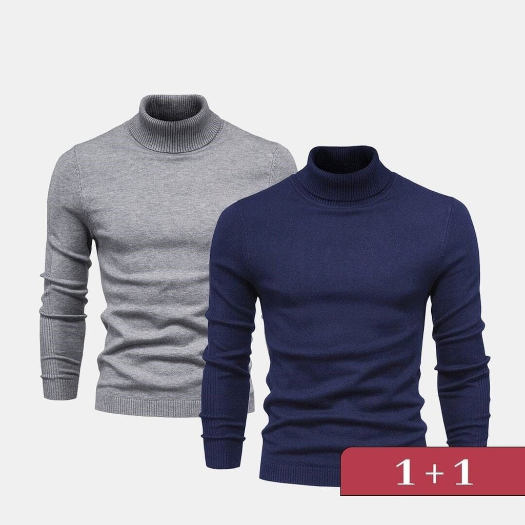Double Elegance Turtleneck Sweater – Buy 1, Get 1 Free