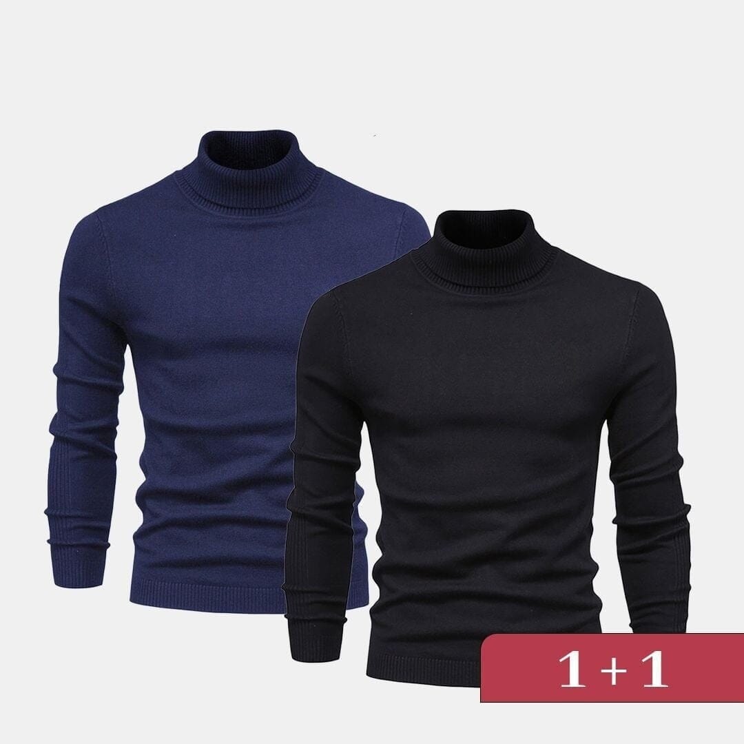 Double Elegance Turtleneck Sweater – Buy 1, Get 1 Free