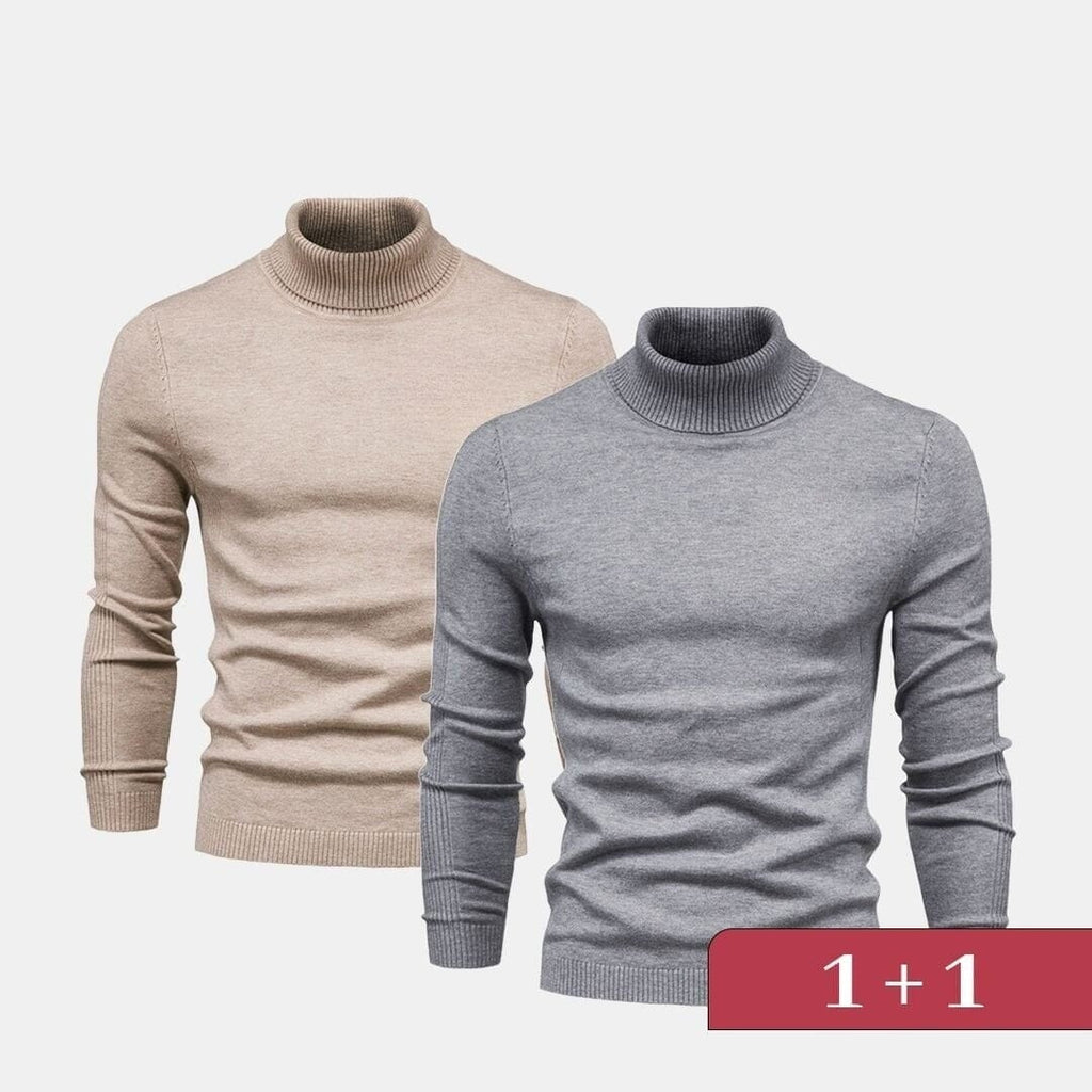 Double Elegance Turtleneck Sweater – Buy 1, Get 1 Free
