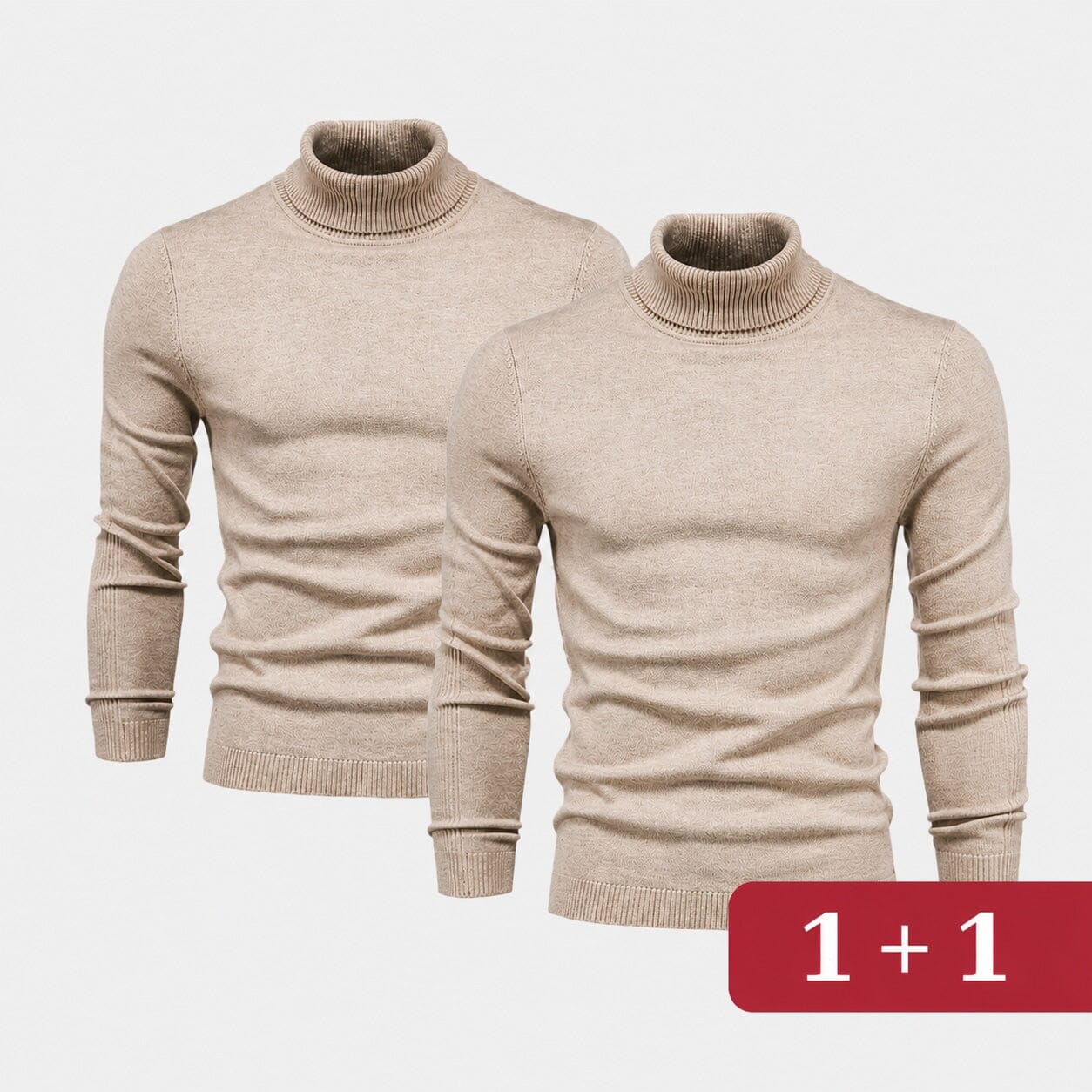 Double Elegance Turtleneck Sweater – Buy 1, Get 1 Free