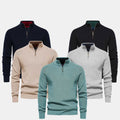 Gerippter Zip-Sweater Premium