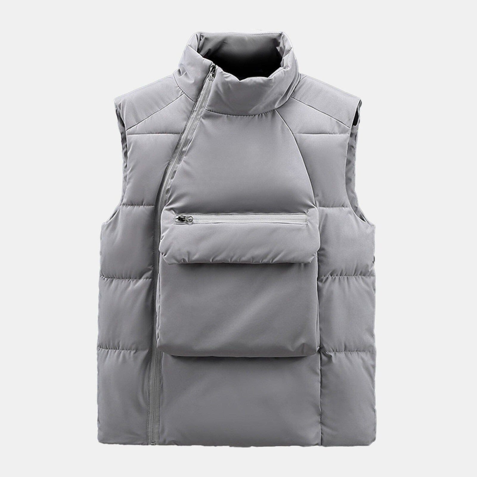 Quilted Wool-Mix Cable Knit Sweater