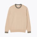 Striped Cotton-Jersey Sweater