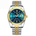 Goldenstar 40mm Men's Watch - Waterproof - Stainless Steel