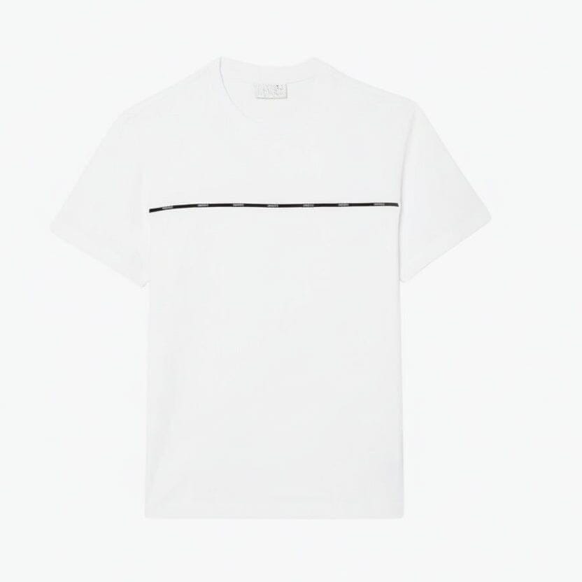Men's T-SHIRT in Cotton-Jersey with Kontrastbesatz