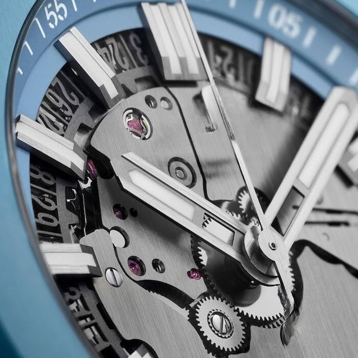 Integrated Time Only, Himmelblaue Ceramic, 42 Mm