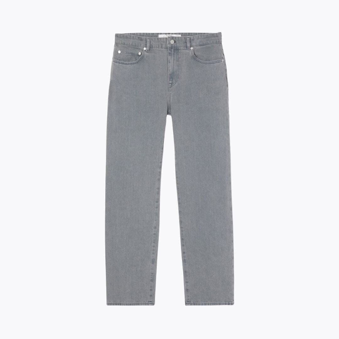 Jeans with Washed-Effekt Denim