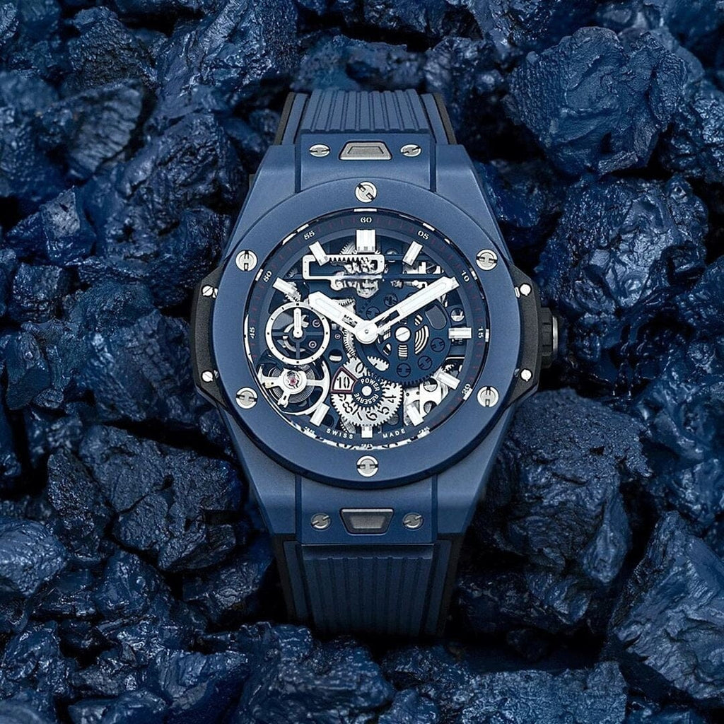 Ceramic Blue 45mm Men's Chronograph