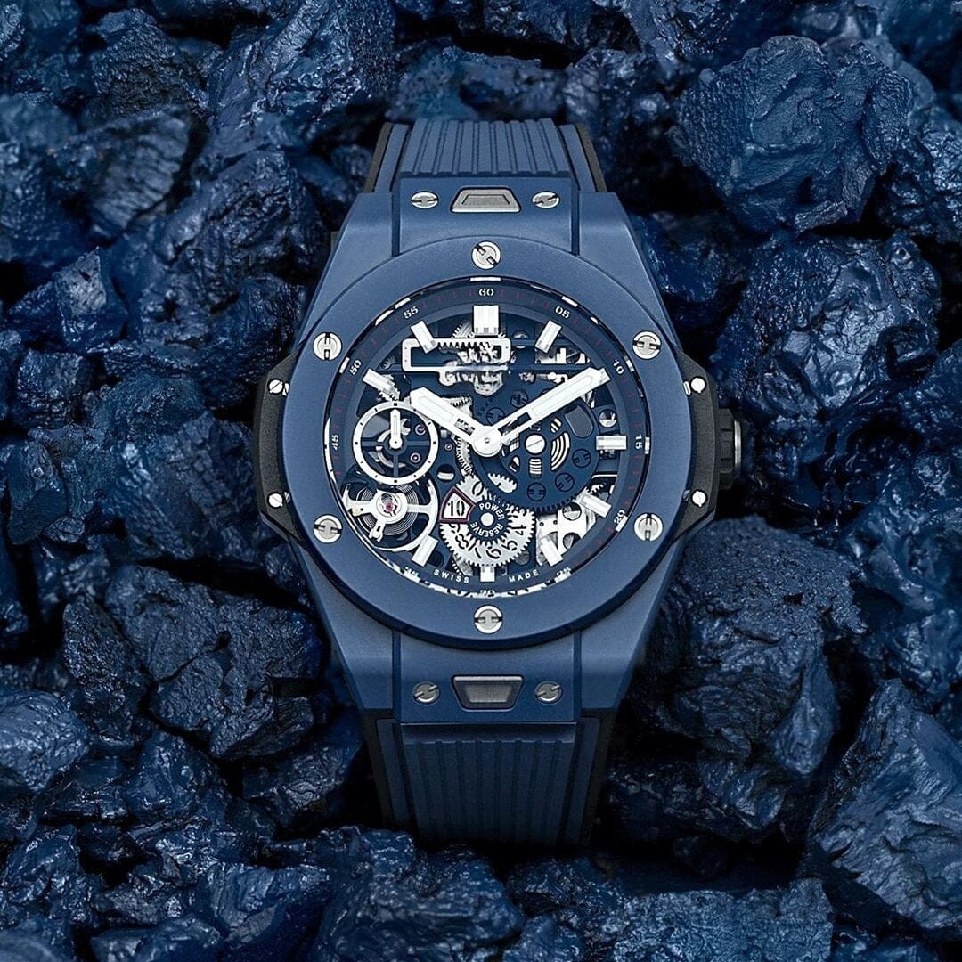 Ceramic Blue 45mm Men's Chronograph