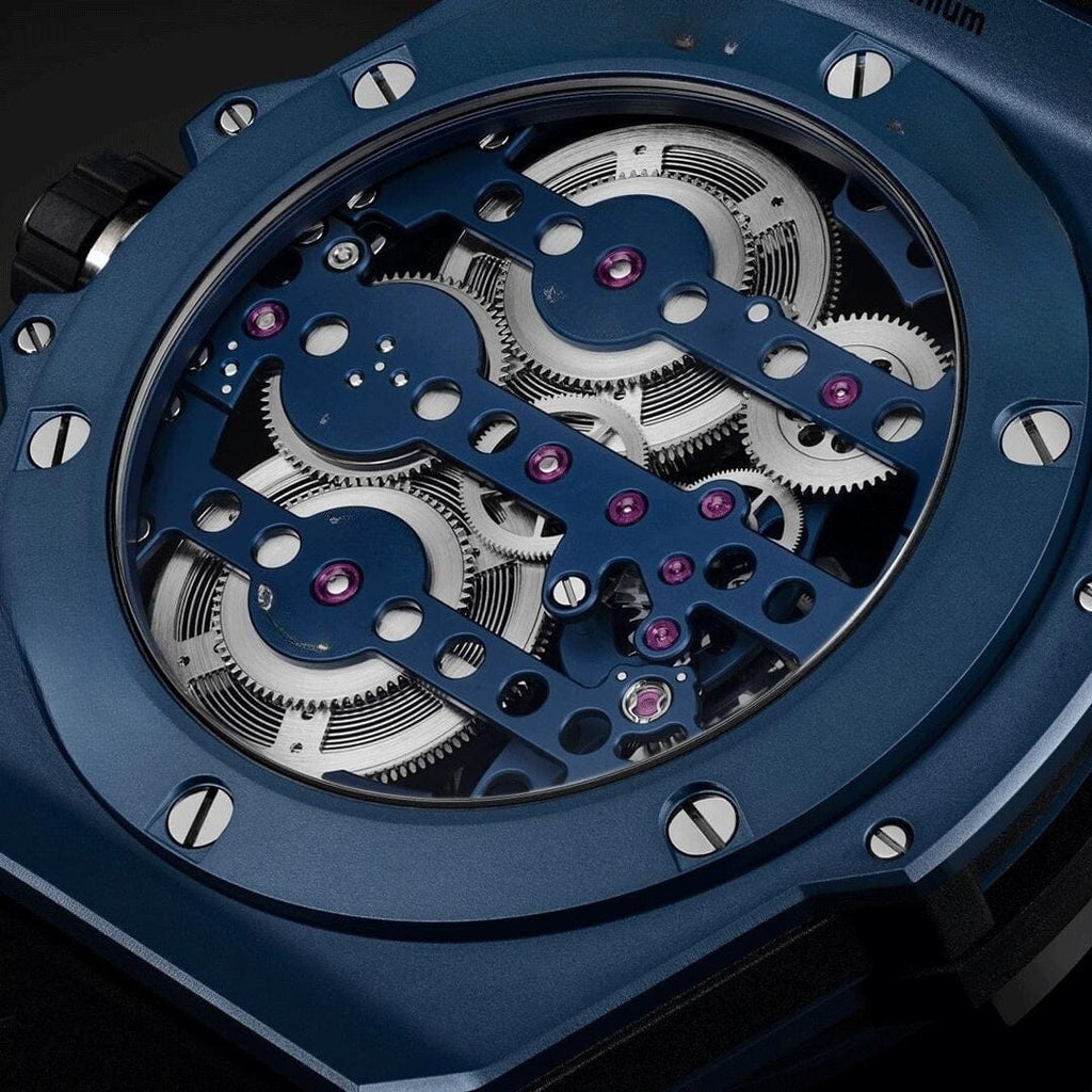 Ceramic Blue 45mm Men's Chronograph