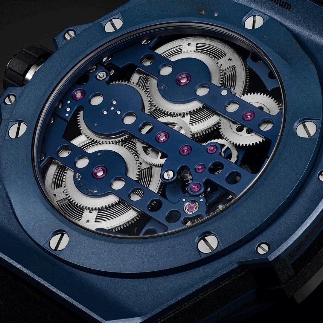 Ceramic Blue 45mm Men's Chronograph