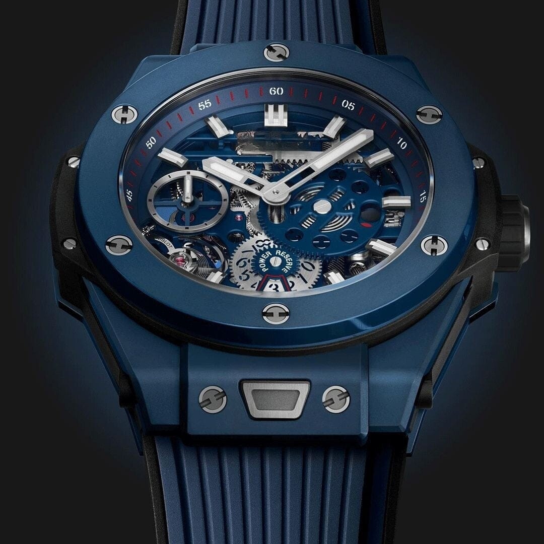 Ceramic Blue 45mm Men's Chronograph
