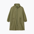 Long Packable Water-Repellent Parka