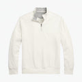 Luxury Jersey Half-Zip-Sweater with Quarter-Zipper