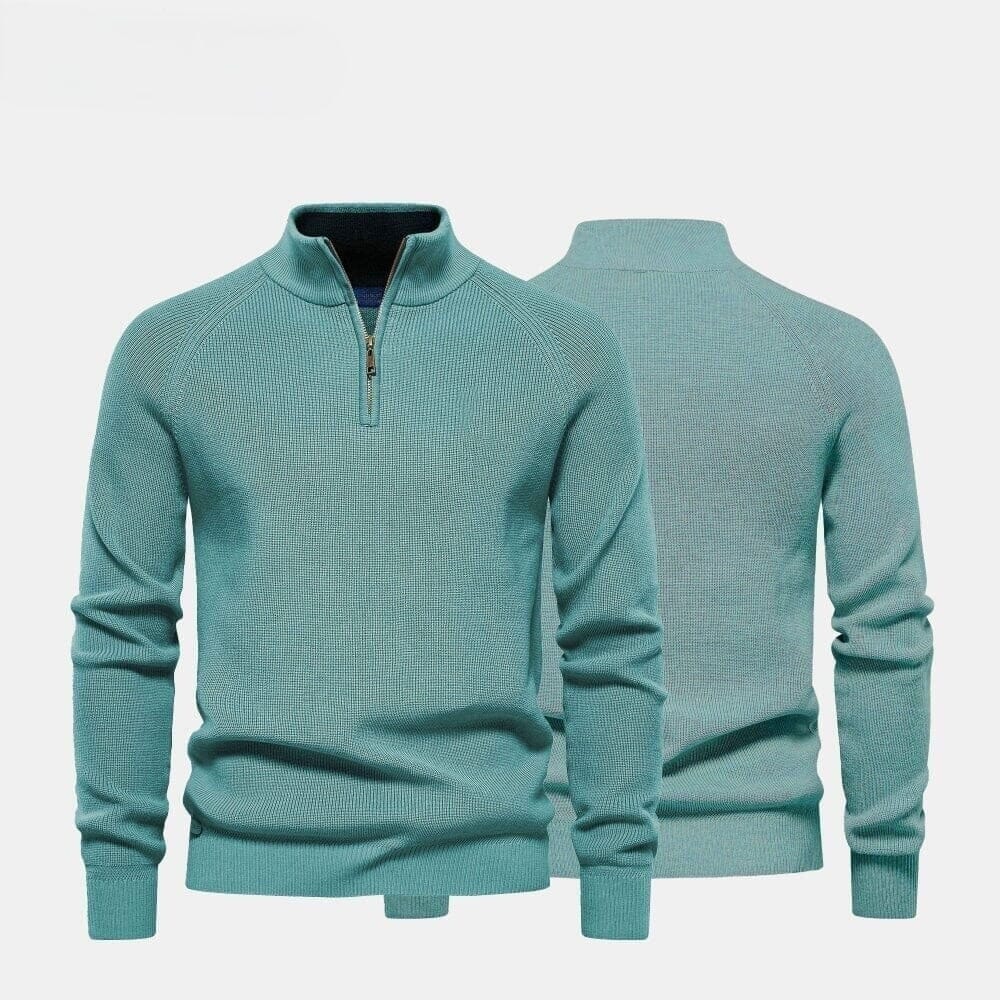 Modern Crew Neck-Knit Sweater