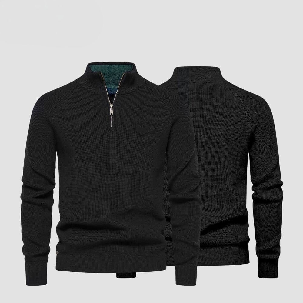 Modern Crew Neck-Knit Sweater
