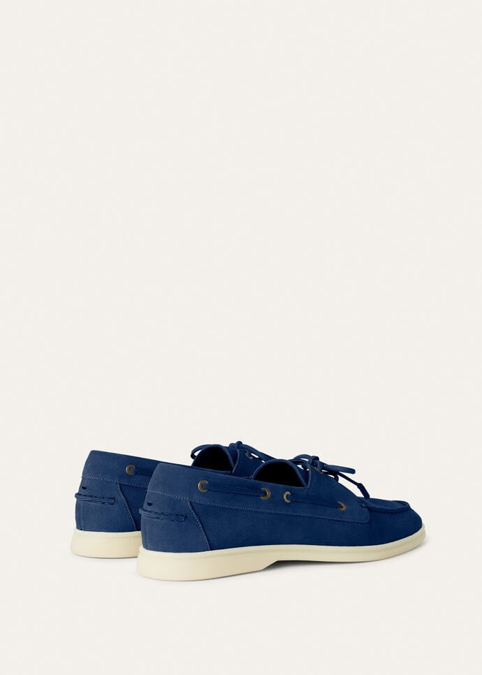 Moccasin Sea-Sail Walk - Indigo Blue