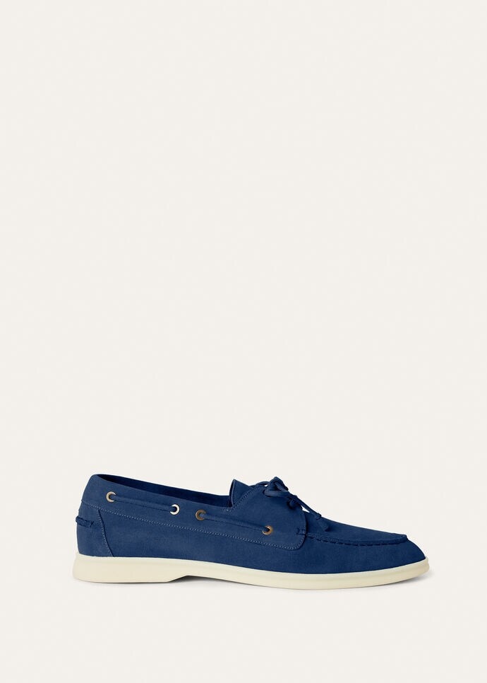 Moccasin Sea-Sail Walk - Indigo Blue