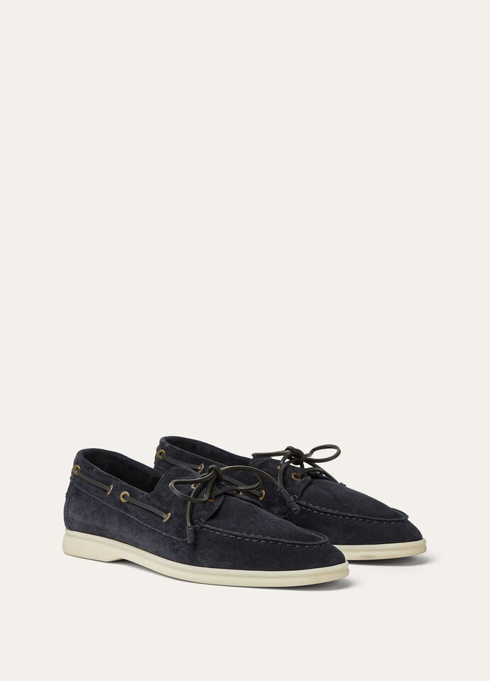 Moccasin Sea-Sail Walk - Blue Navy