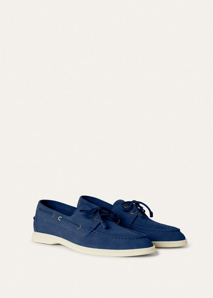 Moccasin Sea-Sail Walk - Indigo Blue