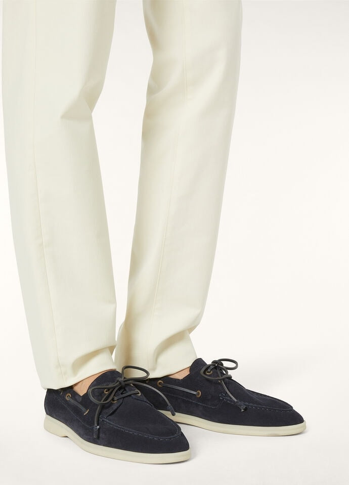 Moccasin Sea-Sail Walk - Blue Navy