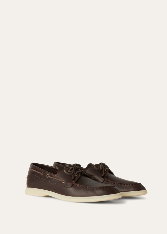 Moccasin Sea-Sail Walk - Light Chocolate
