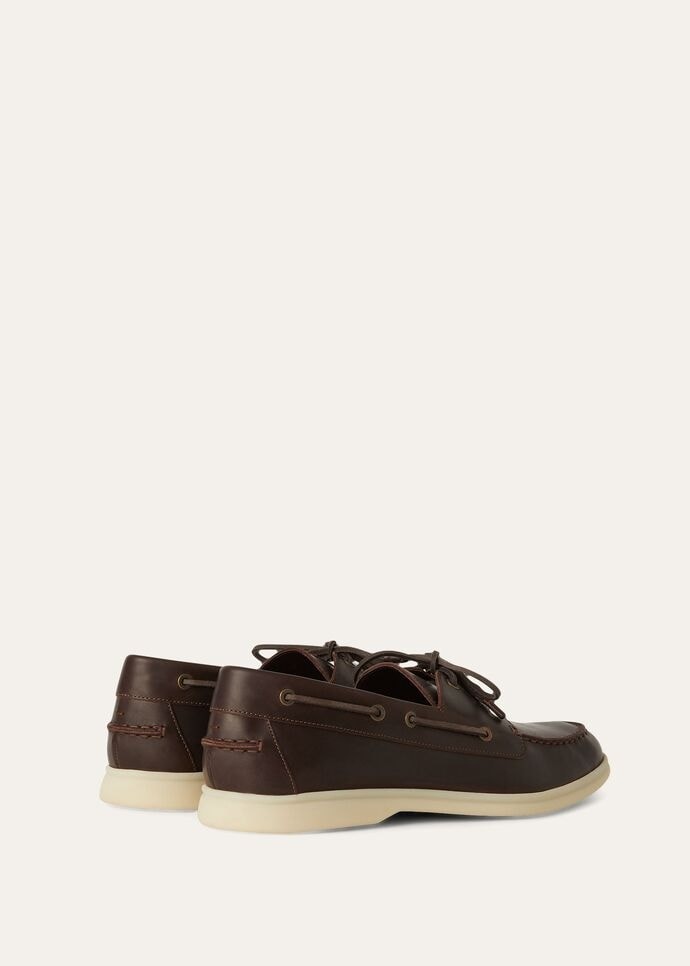 Moccasin Sea-Sail Walk - Light Chocolate