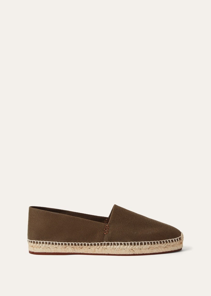 Espadrille Basque Walk - Khaki